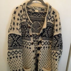 Del Mundo Wool Cardigan